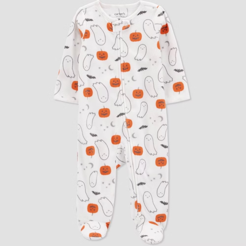 Carter's JOY Baby Halloween Jack O Lanterns Sleep N' Play MWT